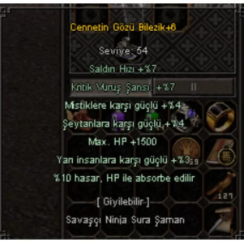  +6 Cennet Bilezik